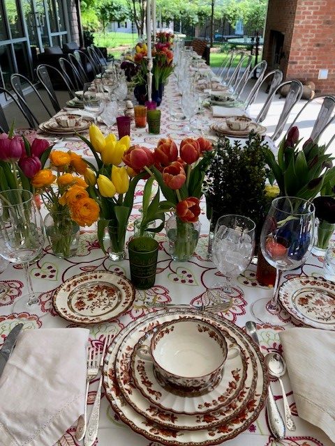 Gotta love a pretty table... or 10!