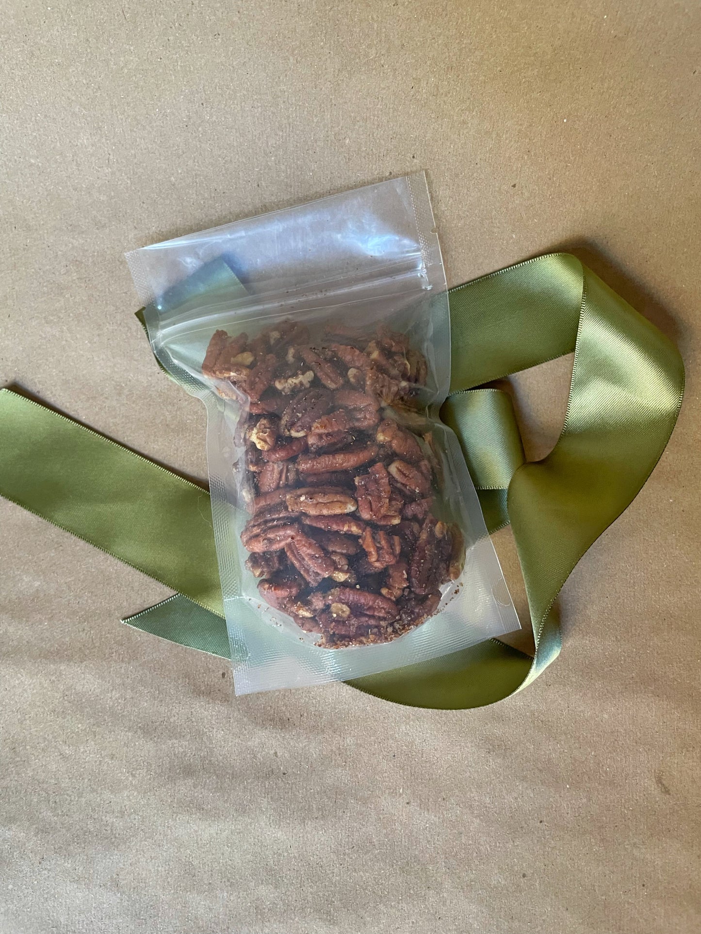 house made spiced pecans