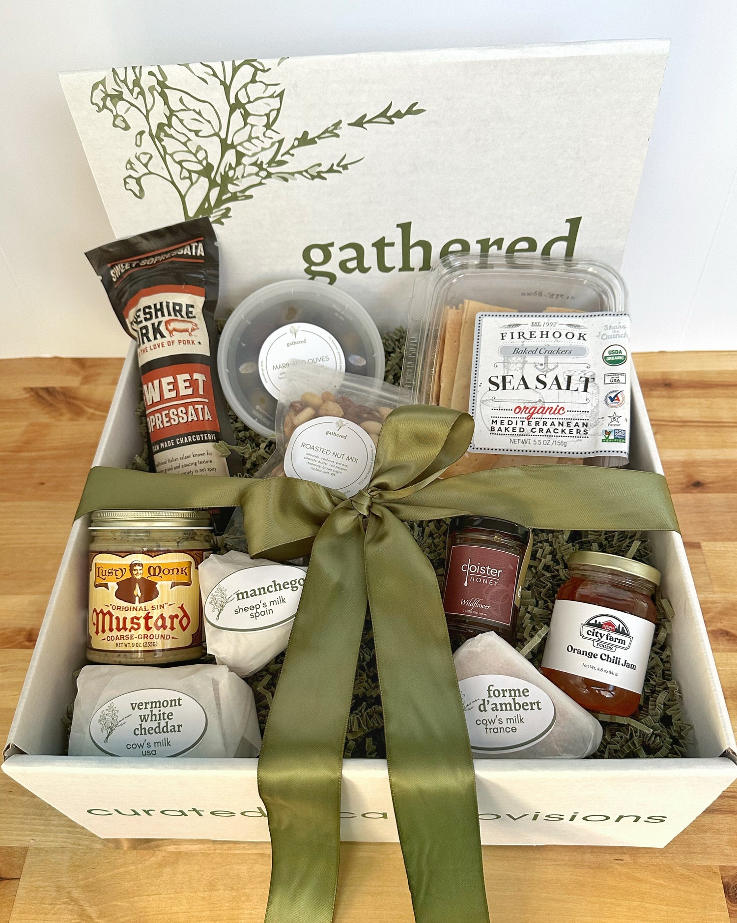cheese and charcuterie board gift box