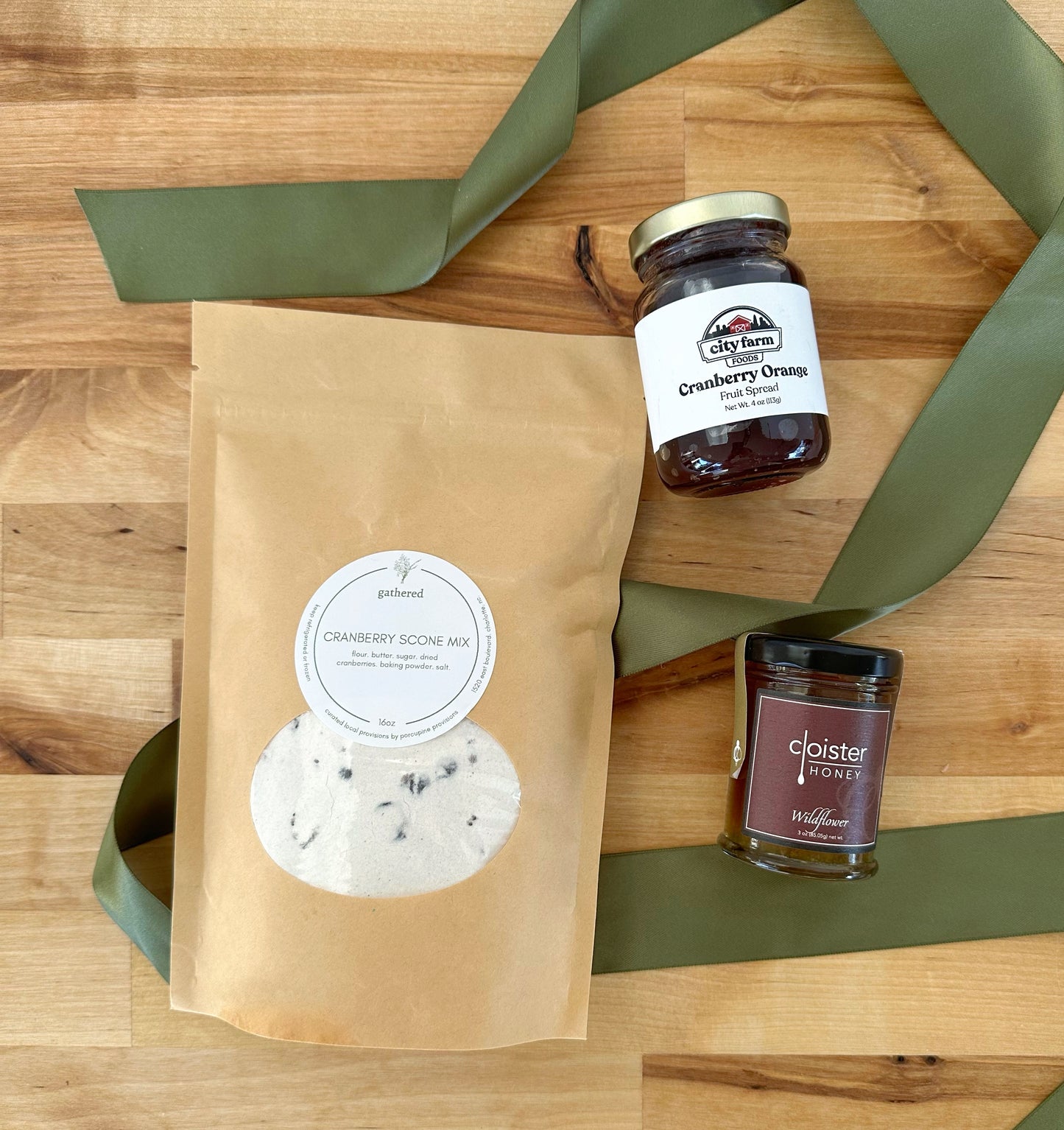 scone mix honey and jam gift bundle